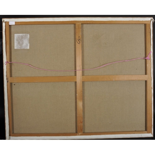 350 - Sangouard (20th Century) French. Still Life on a Table, Oil on Canvas, Signed, 31.5 x 39.5” (80 x 10... 