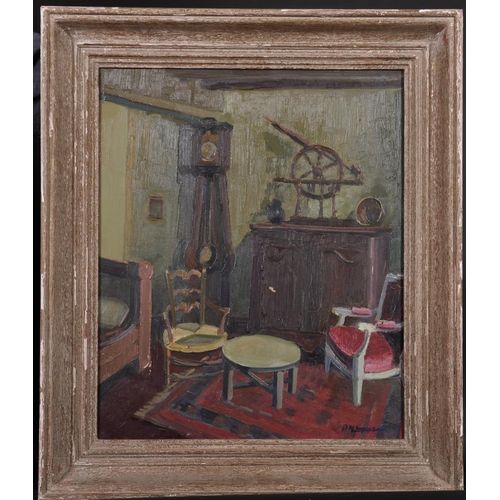 353 - Paul Marie Lepage (1909-1976) French. An Interior Scene, Oil on Canvas, Signed, 18