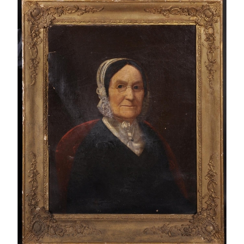 39 - 19th Century English School. Portrait of a Lady, Oil on Canvas, 26.5” x 21” (67.3 x 52.2cm)