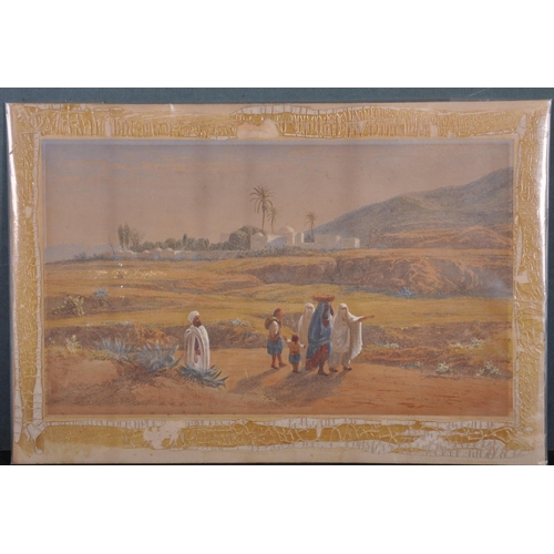 67 - James Greig (1861-1941) British A View on the Nile, Watercolour, Signed, Unframed,  12” x 19.5” (30.... 