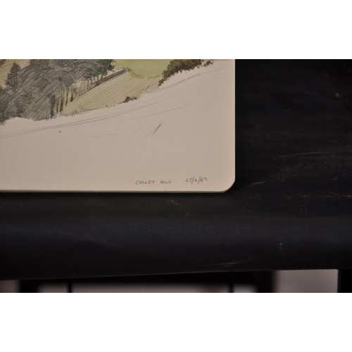 82 - Aubrey F… Sykes (1910-1995) British. “Near Singleton”, Watercolour and Pencil, Inscribed and Dated ’... 