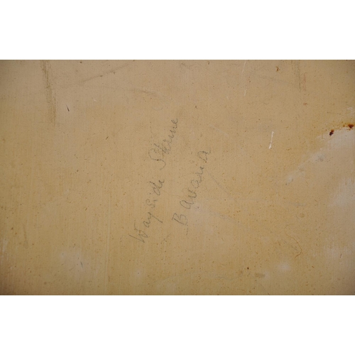 87 - Ernest Albert Waterlow (1850-1919) British. “Wayside Shrine, Bavaria” Watercolour, Signed, 27.5” x 2... 