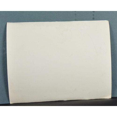 88 - W Cowley Stevenson (Early 20th Century) British. “Threeway Bridge, Crowland, Lincs, A.D. 760”, Ink, ... 