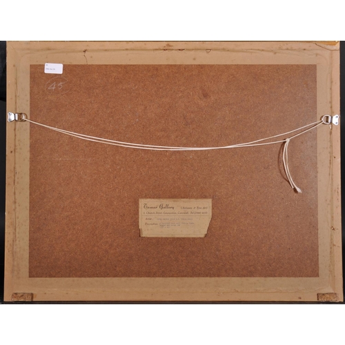 99 - James George Philp (1816-1885) British. A Scottish Mountainous River Landscape, with Figures by Boat... 