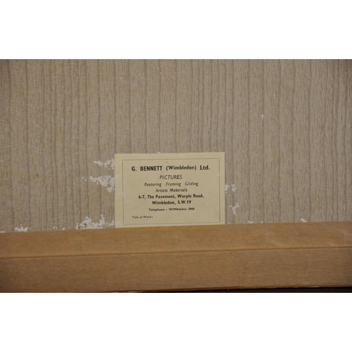 105 - George Oyston (1861-1937) British. A Surrey Landscape, with Sheep Grazing, Watercolour, Signed and D... 