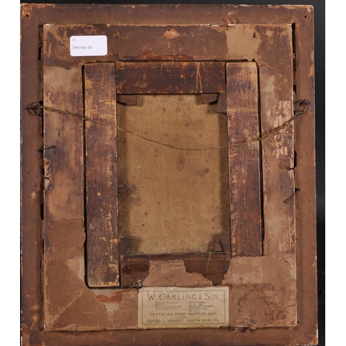 11 - After Gerard Dou (1613-1675) Dutch. A Lady in a Cottage Interior, Oil on Canvas, 9” x 7” (23 x 17.8c... 