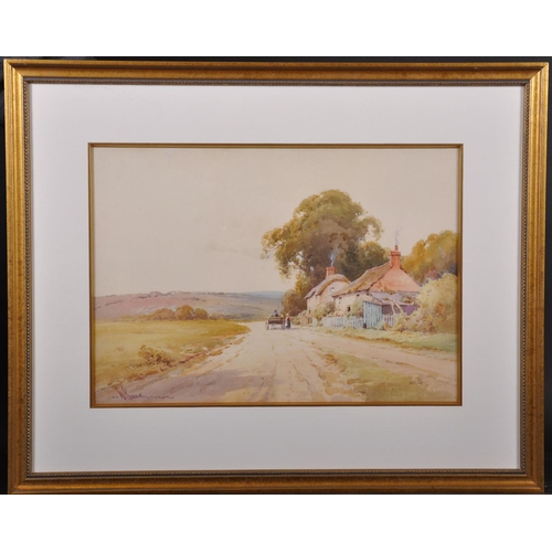 149 - Wilfred Knox (1884-1966) British. ‘Homeward Bound, New Forest’, Watercolour, Signed, 10.25” x 14.75”... 