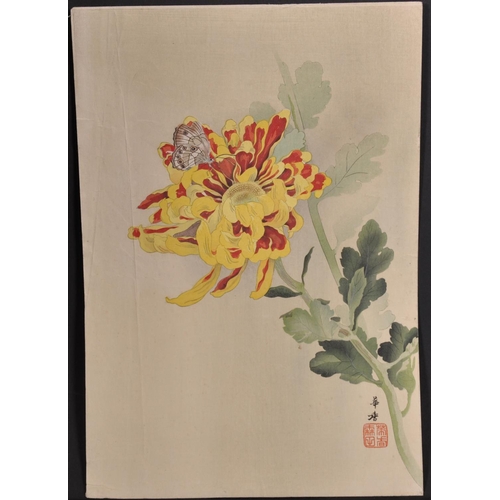 268 - 20th Century Chinese School. Study of an Oriental Bird on a Branch, Mixed Media, Signed with Motif, ... 