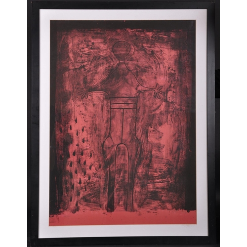 274 - Rufino Tamayo (1899-1991) Mexican. “Affiche avant letter Las Mujeres”, Lithograph in Colours, Signed... 