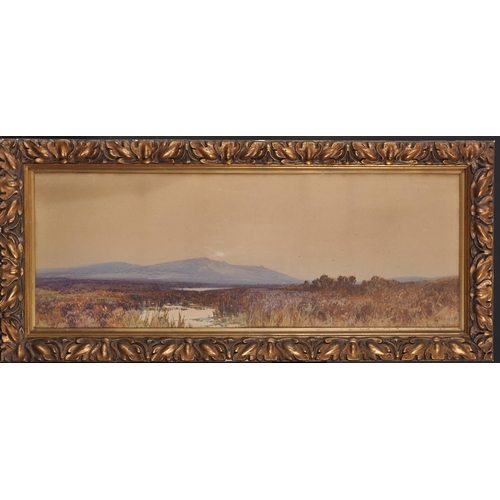 31 - Frederick John Widgery (1861-1942) British. A Moorland Scene, Watercolour, Signed, 11.5” x 31” (29.2... 