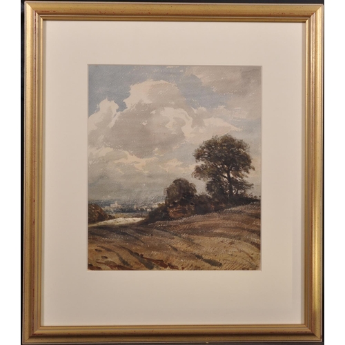 59 - The Reverend John Louis Petit (1801-1868) British. ‘Near Stafford’, a Landscape, Watercolour, Inscri... 