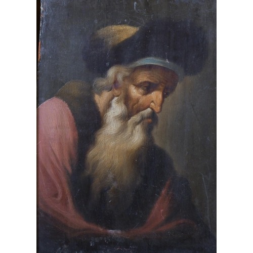 10 - 18th Century Dutch School, Study of a Scribe, Oil on Panel, 10.75 x 7.75” (27.4 x 19.6cm) and two co... 