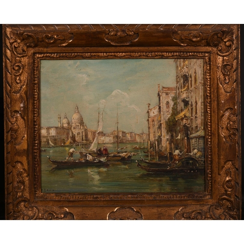 173 - E… Zeno (Early 20th Century) British. A Scene on the Grand Canal, Venice, Oil on Artist’s Board, Sig... 