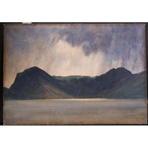 248 - Noel Rooke (1881-1953) British. “Buttermere”, Watercolour, Signed, and Inscribed on the reverse, Unf... 