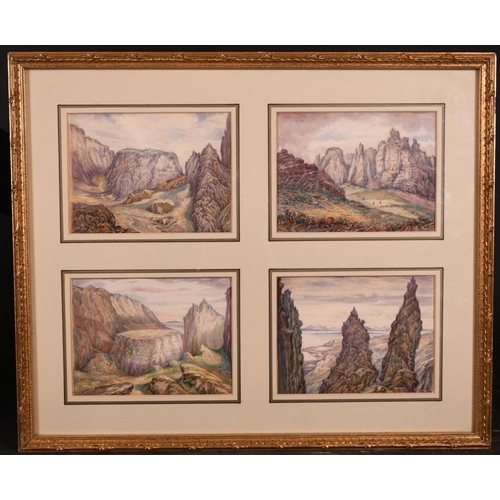 59 - D… C… Mackinlay (19th – 20th Century) British. A Mountainous Landscape, Watercolour, Signed, 5.25” x... 