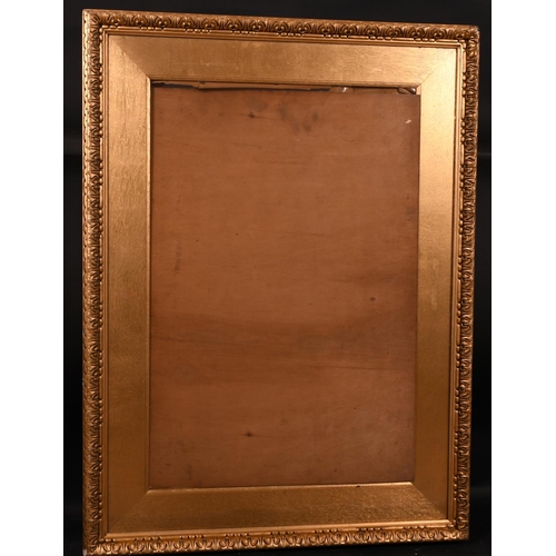 610 - 19th Century English School. A Gilt Composition Frame, with a Gilt Slip, rebate 30” x 20” (76.2 x 50... 