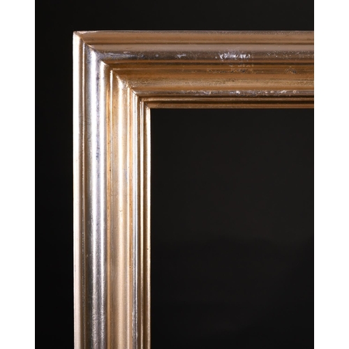 612 - 20th Century English School. A Silvered Frame, rebate 25” x 21.5” (63.5 x 54.5cm)