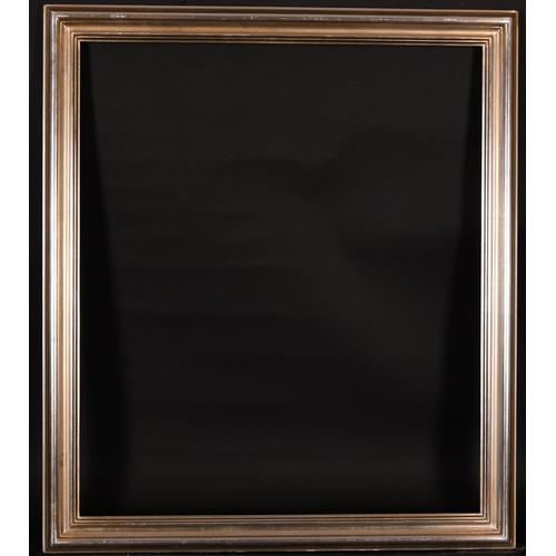 612 - 20th Century English School. A Silvered Frame, rebate 25” x 21.5” (63.5 x 54.5cm)