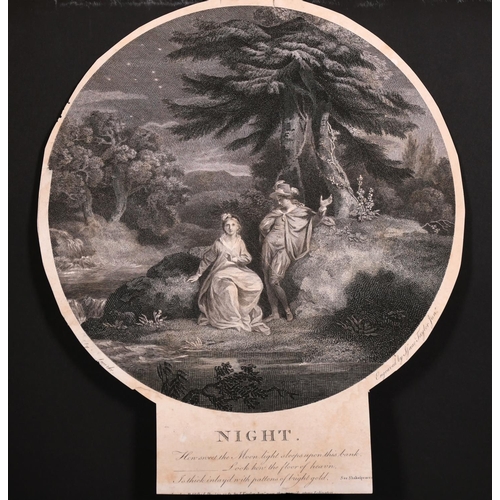 10 - After Robert Smirke (1752-1845) British. “Morning”, Engraving, Shaped, Unframed, 12.5” x 10.75” (31.... 