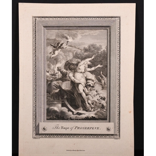 22 - After Jean-Michel Moreau (1741-1814) French. “The Rape of Proserpine”, Engraving, Unframed, 6.75” x ... 