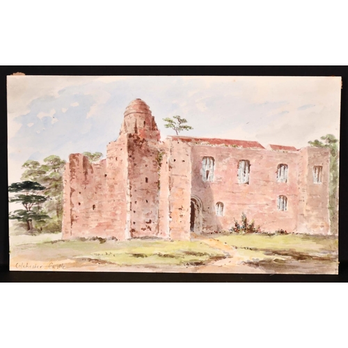 153 - 19th Century English School. “St. Albans”, Watercolour, Inscribed and Dated ‘April’ in pencil, Unfra... 