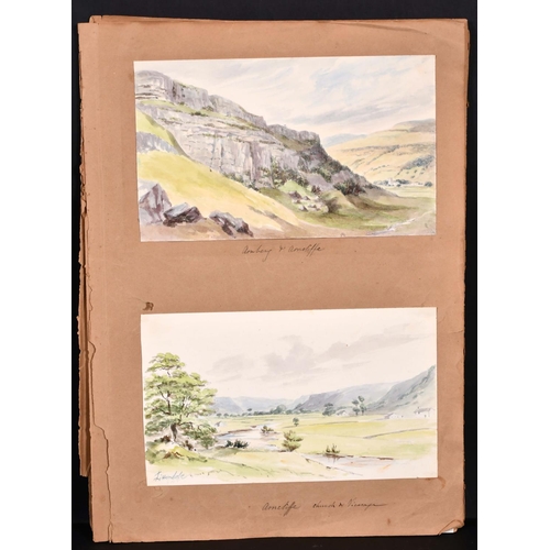 155 - 19th Century English School. “Southampton”, Watercolour, Inscribed on Mount, Unframed, 4” x 12.5” (1... 