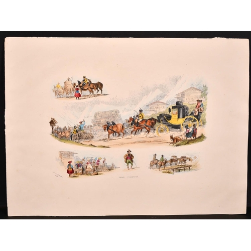 167 - 19th Century English School. “Road Scrapings”, Print, Unframed, 11.75” x 16” (29.6 x 40.5cm), and fi... 