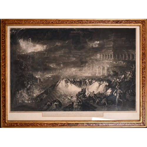 17 - John Martin (1789-1854) British. “The Fall of Nineveh”, Engraving, 21” x 32” (53.3 x 81.2cm)