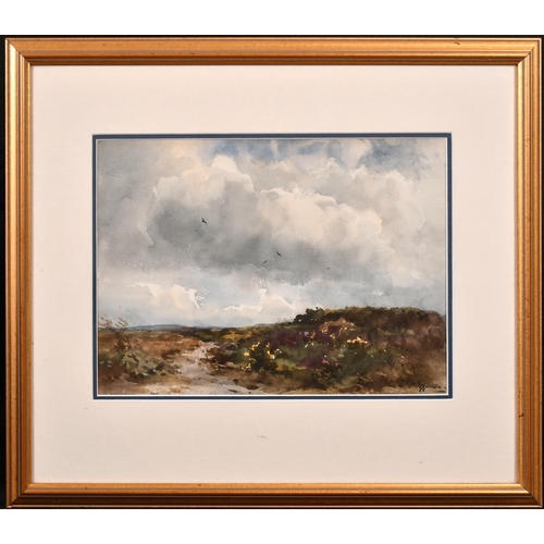 181 - Wycliffe Eggington (1875-1951) British. “Dartmoor, Devon”, Watercolour, Signed, and Inscribed on a l... 