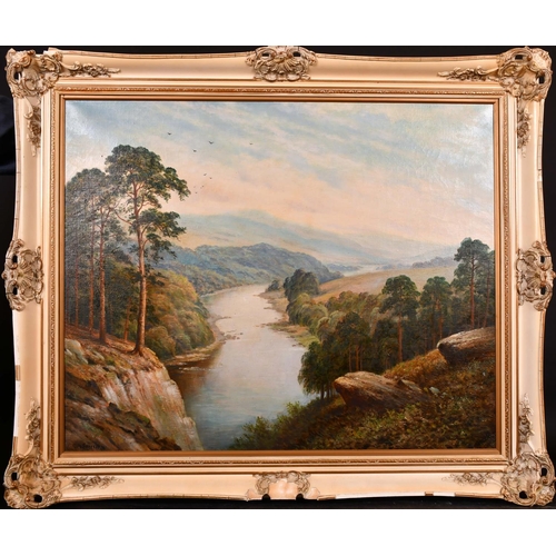 192 - G… M… Freezor (20th Century) British. A Highland River Landscape, Oil on Canvas, Signed, 27” x 33” (... 