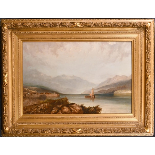 208 - Anthony Vandyke Copley-Fielding (1787-1855) British. ‘Loch Lomond’, Oil on Canvas, 24” x 36” (61 x 9... 