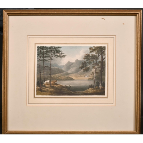 24 - William Green of Ambleside (1761-1823) British. “Windermere from the Low Wood”, Watercolour, Signed,... 