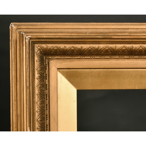 592 - 19th Century English School. A Gilt Composition Frame, rebate 9.25” x 6.75” (23.5 x 17.2cm)