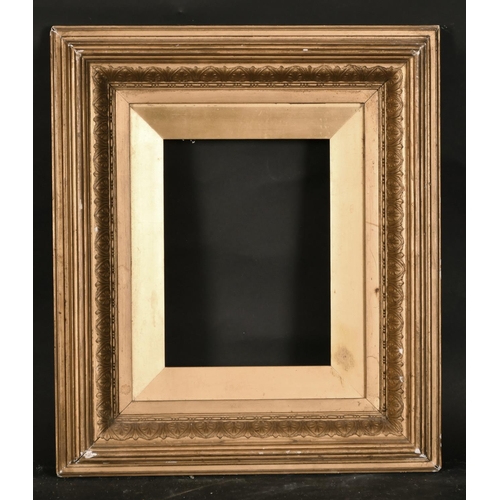 592 - 19th Century English School. A Gilt Composition Frame, rebate 9.25” x 6.75” (23.5 x 17.2cm)