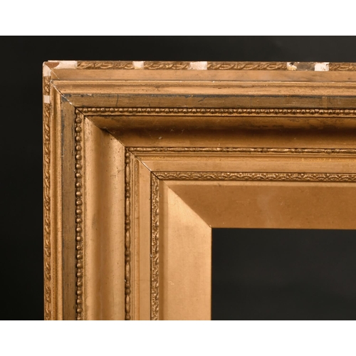 593 - 19th Century English School. A Gilt Composition Frame, rebate 9.25” x 6.25” (23.5 x 15.8cm)