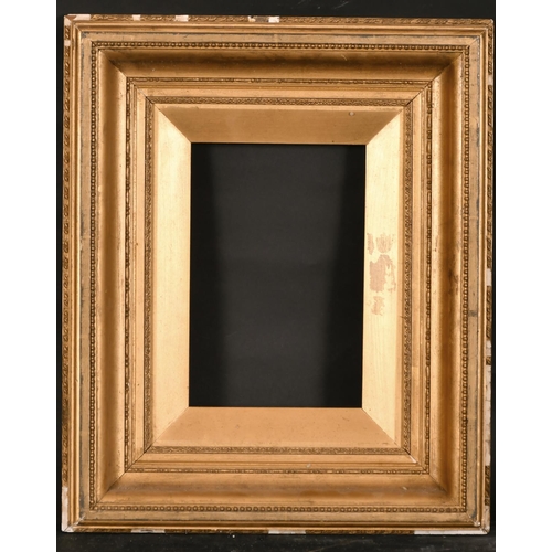 593 - 19th Century English School. A Gilt Composition Frame, rebate 9.25” x 6.25” (23.5 x 15.8cm)