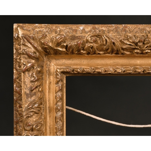 596 - 20th Century English School. A Louis Style Gilt Composition Frame, rebate 9” x 6.5” (22.8 x 16.5cm)