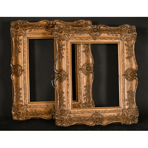 597 - 19th Century English School. A Pair of Gilt Composition Frames, rebate 8.5” x 6.5” (21.5 x 16.5cm) (... 