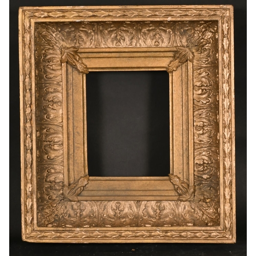 598 - 19th Century English School. A Gilt Composition Frame, rebate 6” x 4.75” (15.2 x 12cm)