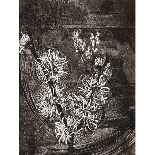 298 - Rachel Roberts (20th Century) British. “Epiphany Tree”, Etching, Signed, Inscribed, and Numbered 2/1... 