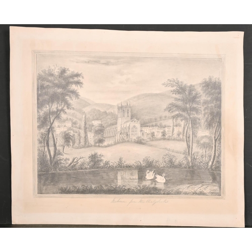 111 - 19th Century English School. “Malvern”, Pencil, Inscribed in Pencil, Unframed, 11.75” x 15.5” (30 x ... 