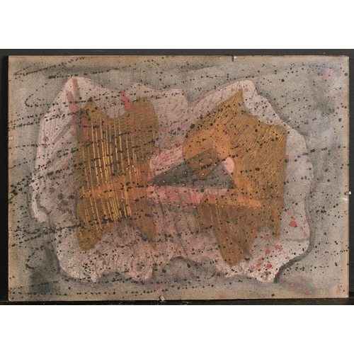 171 - Christo Coetzee (1929-2001) South African. Untitled, Mixed Media, Inscribed verso ‘Spain, 1972’, 8.7... 