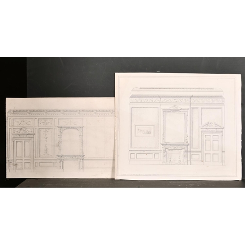 180 - 19th Century Irish School. Architectural Designs relating to Colebrook Park Manor, Northern Ireland,... 