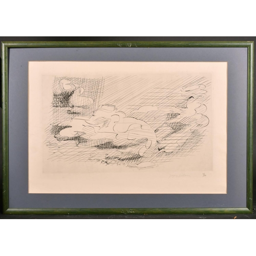 221 - Jacques Villon (1875-1963) French. “Nuages”, Lithograph, Signed and Numbered 11/60 in Pencil, 12” x ... 