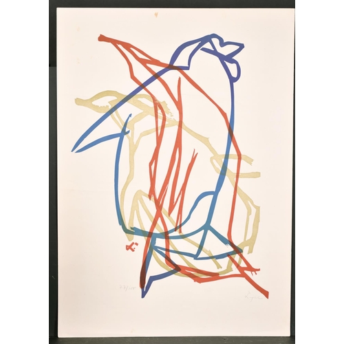 379 - Lyle (20th- 21st Century) British. Three Penguins, Screenprint, Signed and Numbered 77/100 in Pencil... 