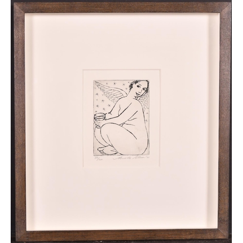 382 - Anita Klein (1960-    ) Australian/British. A Seated Angel, Lithograph, Signed, Dated ’01 and Number... 