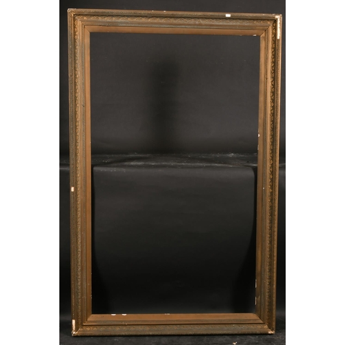 403 - Early 20th Century English School. A Gilt Composition Frame, rebate 50” x 30” (127 x 76.2cm)