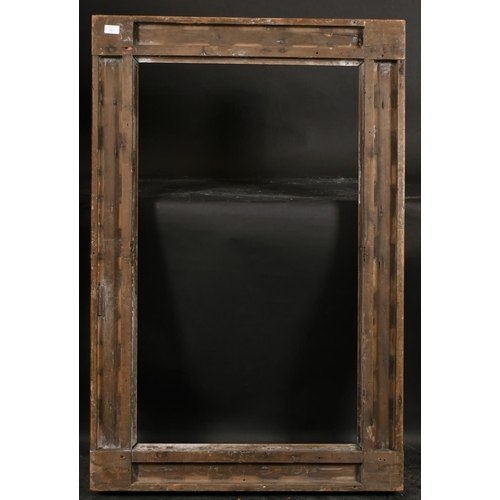 412 - 19th Century English School. A Stripped Wooden Frame, rebate 40” x 23.5” (101.6 x 59.7cm)