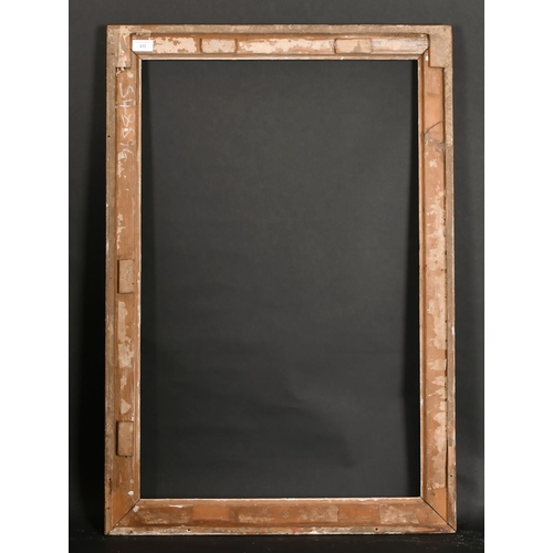 432 - 19th Century English School. A Gilt and Black Painted Frame, with corner rosettes, rebate 32.5” x 21... 