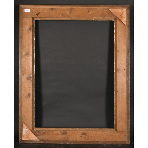 434 - 19th Century English School. A Stripped Wooden Frame, with a gilt slip, rebate 31.5” x 23.5” (80 x 5... 